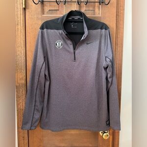 Brooklyn Nets NBA Nike Golf Quarter Zip